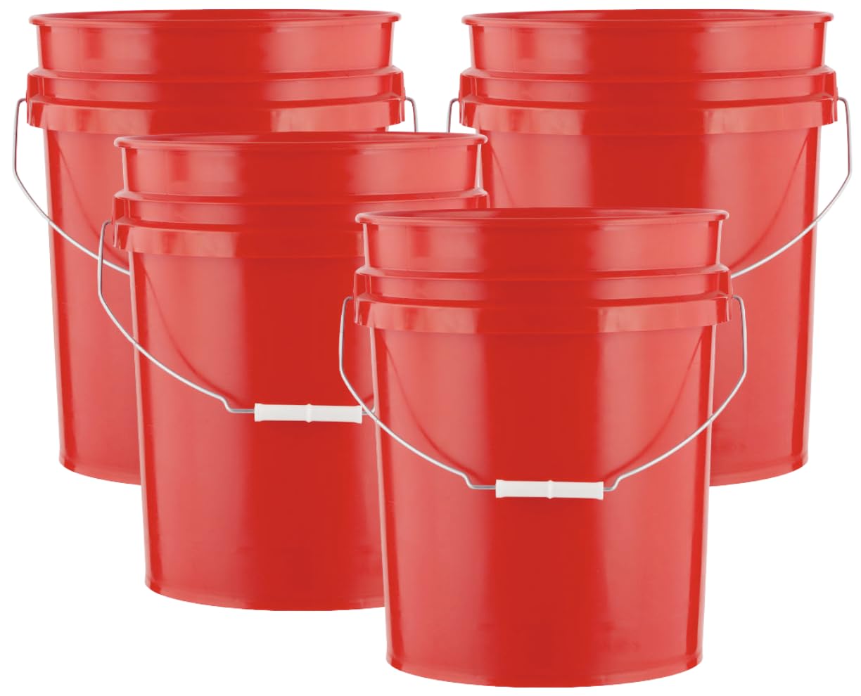 5 Gallon Premium HPDE Plastic Bucket
