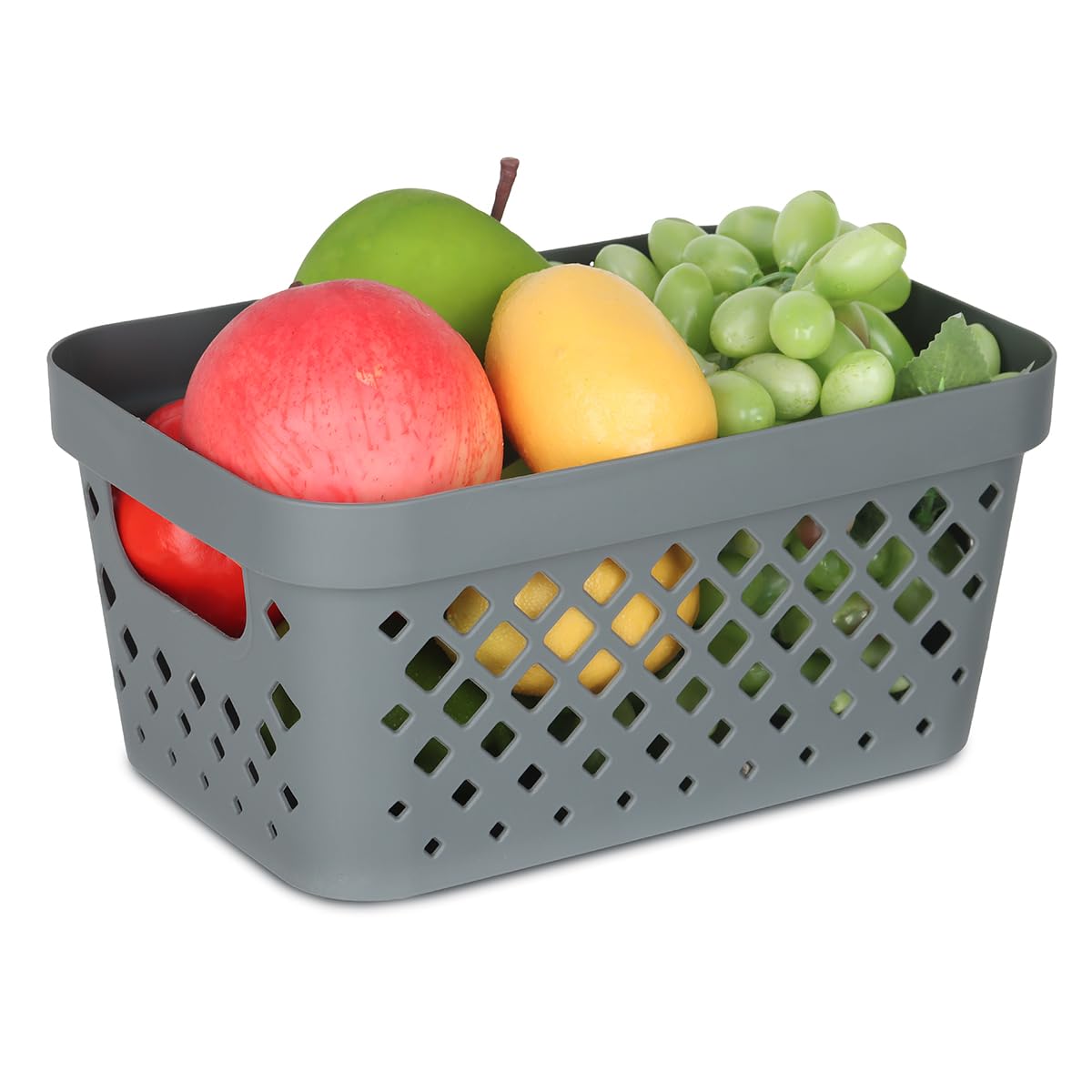 Plastic Baskets for Organizing (6 Count)