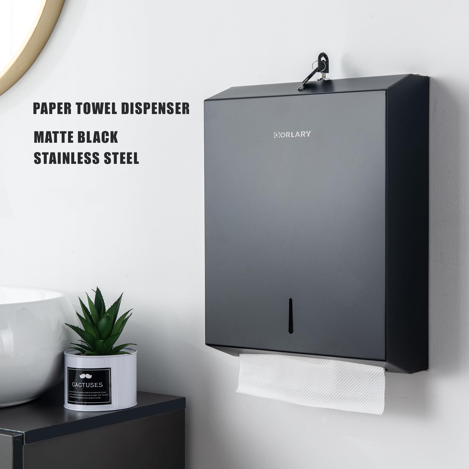 Commercial Paper Towel Dispenser Wall Mount (525 Count)