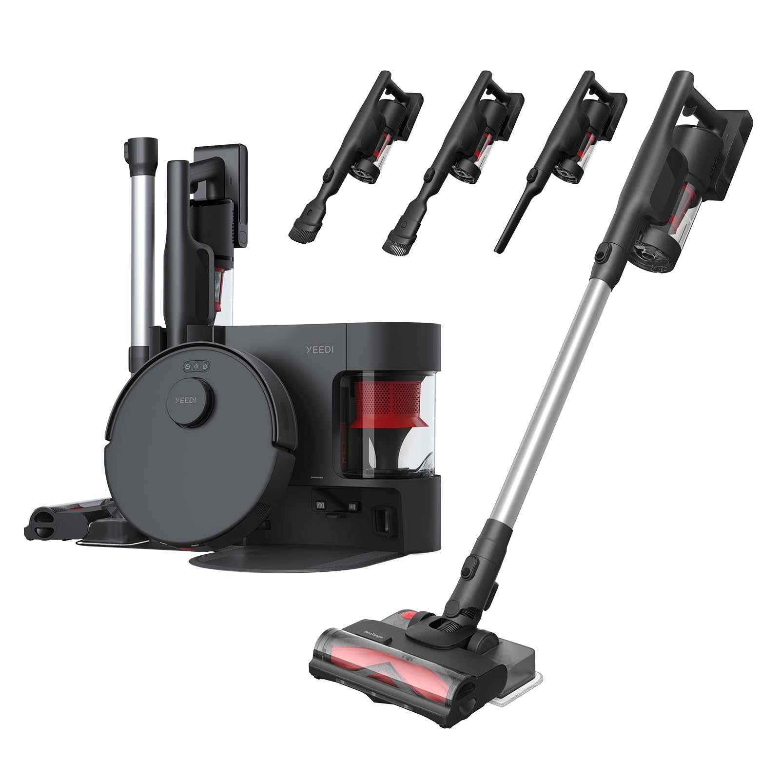 C12 Combo Cordless Stick Vacuum & Robot & Mopping