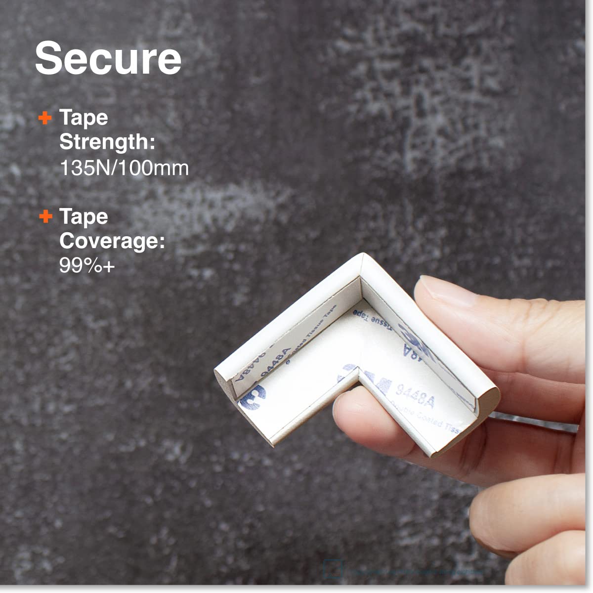Slimfit Corner Protector for Baby Proofing (8 Count)