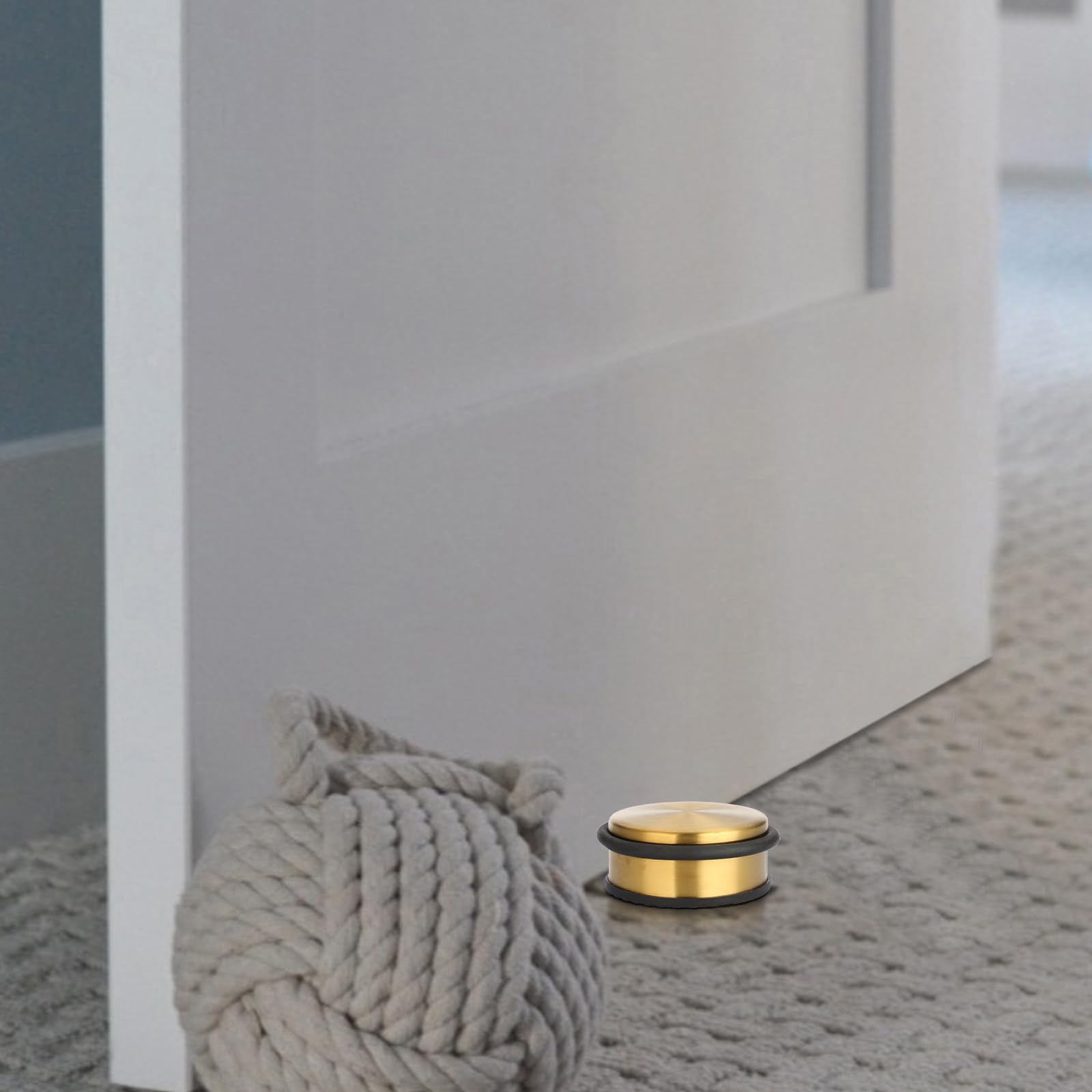 Heavy Duty Floor Door Stopper No Drill