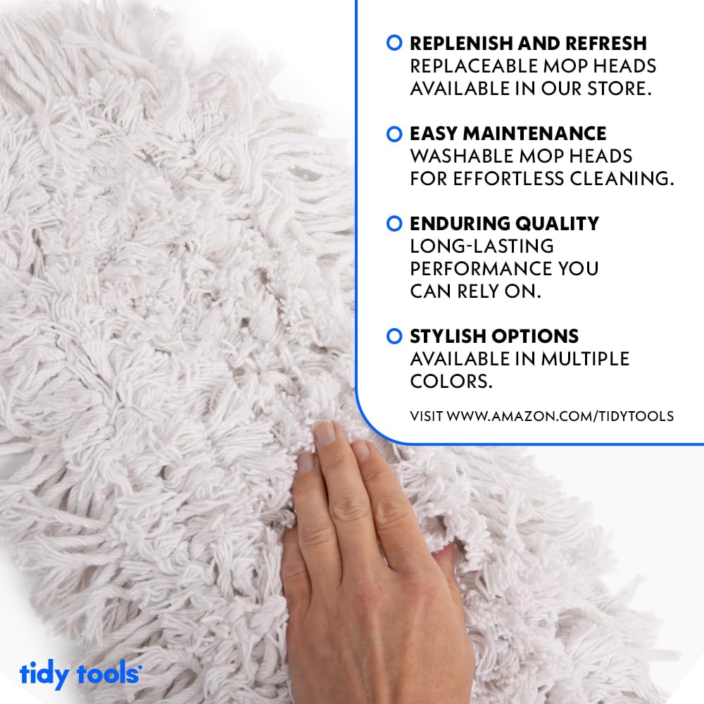 30 Inch Commercial Cotton Dust Mop & Floor Sweeper