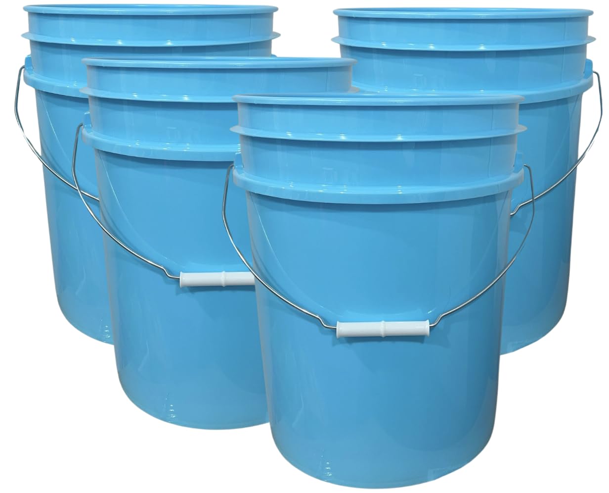 5 Gallon Premium HPDE Plastic Bucket