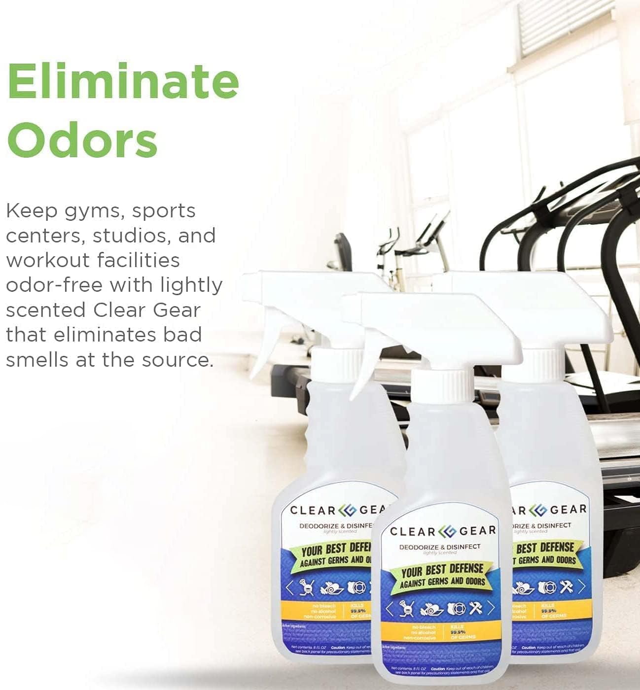Disinfectant and Deodorizer For Sports Equipment (32 Fl Oz)