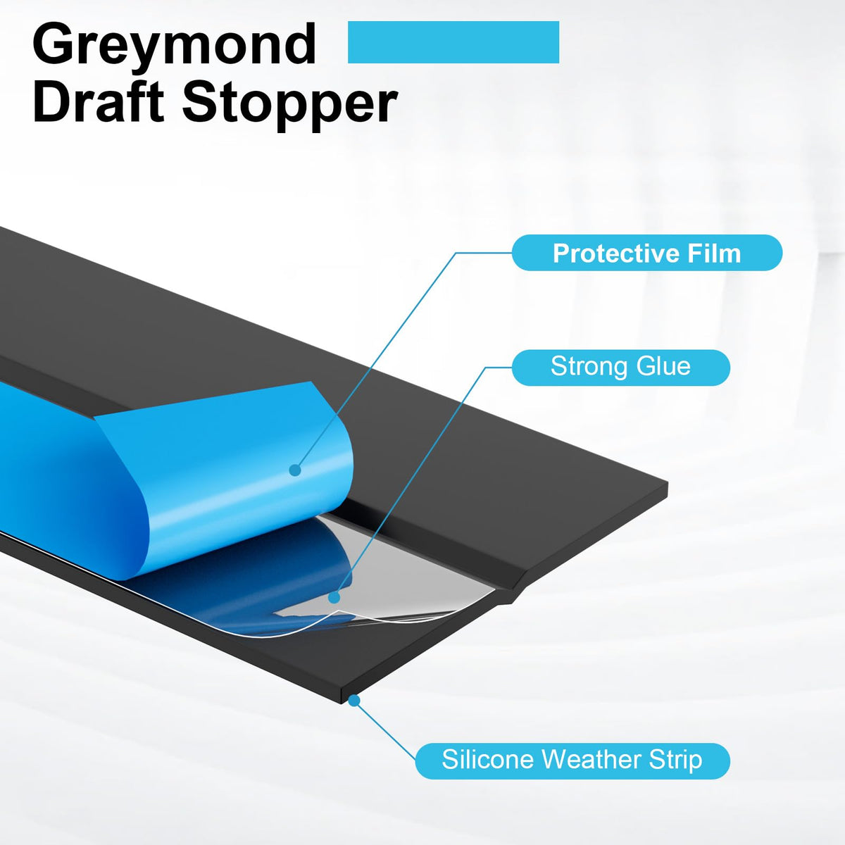 Weather Stripping Door Seal (20 Foot)