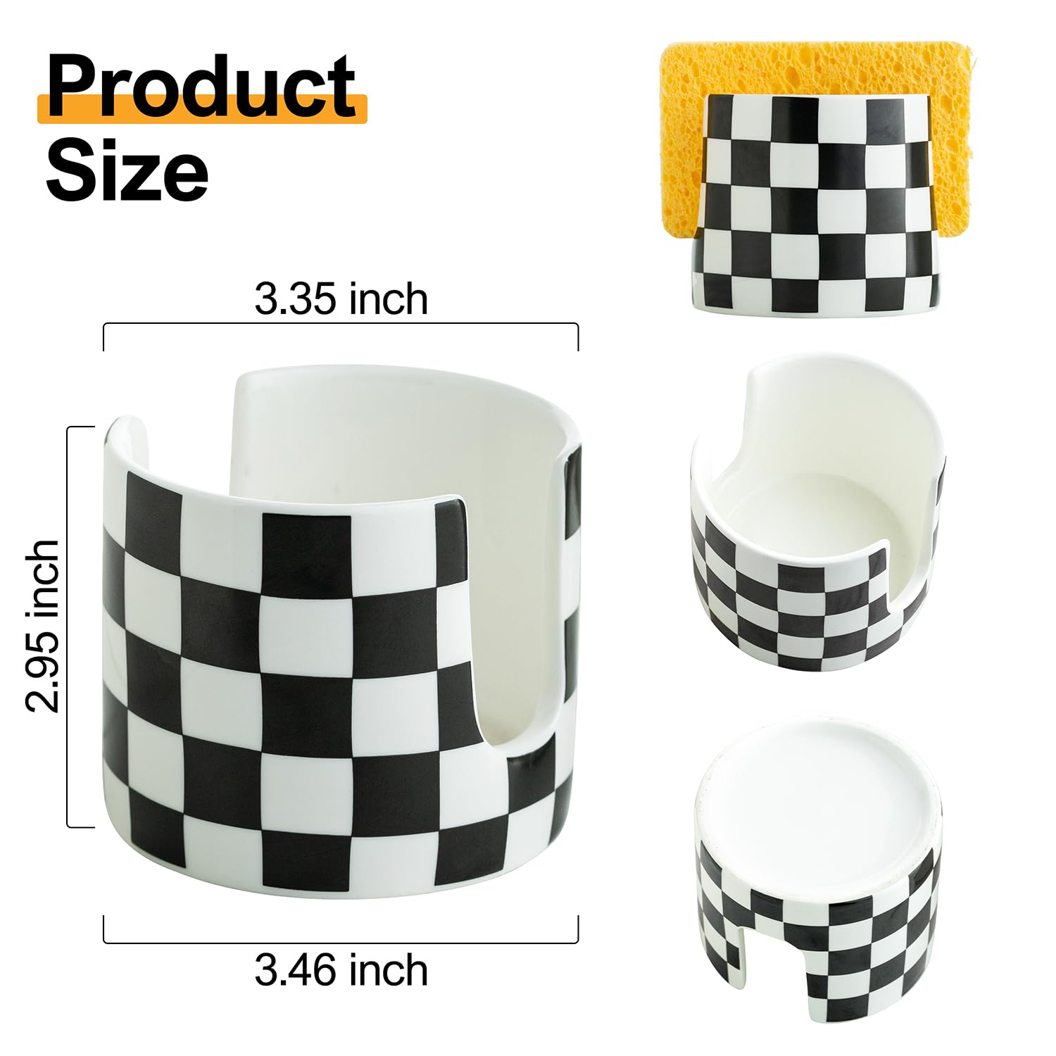 Sponge Holder for Kitchen Sink