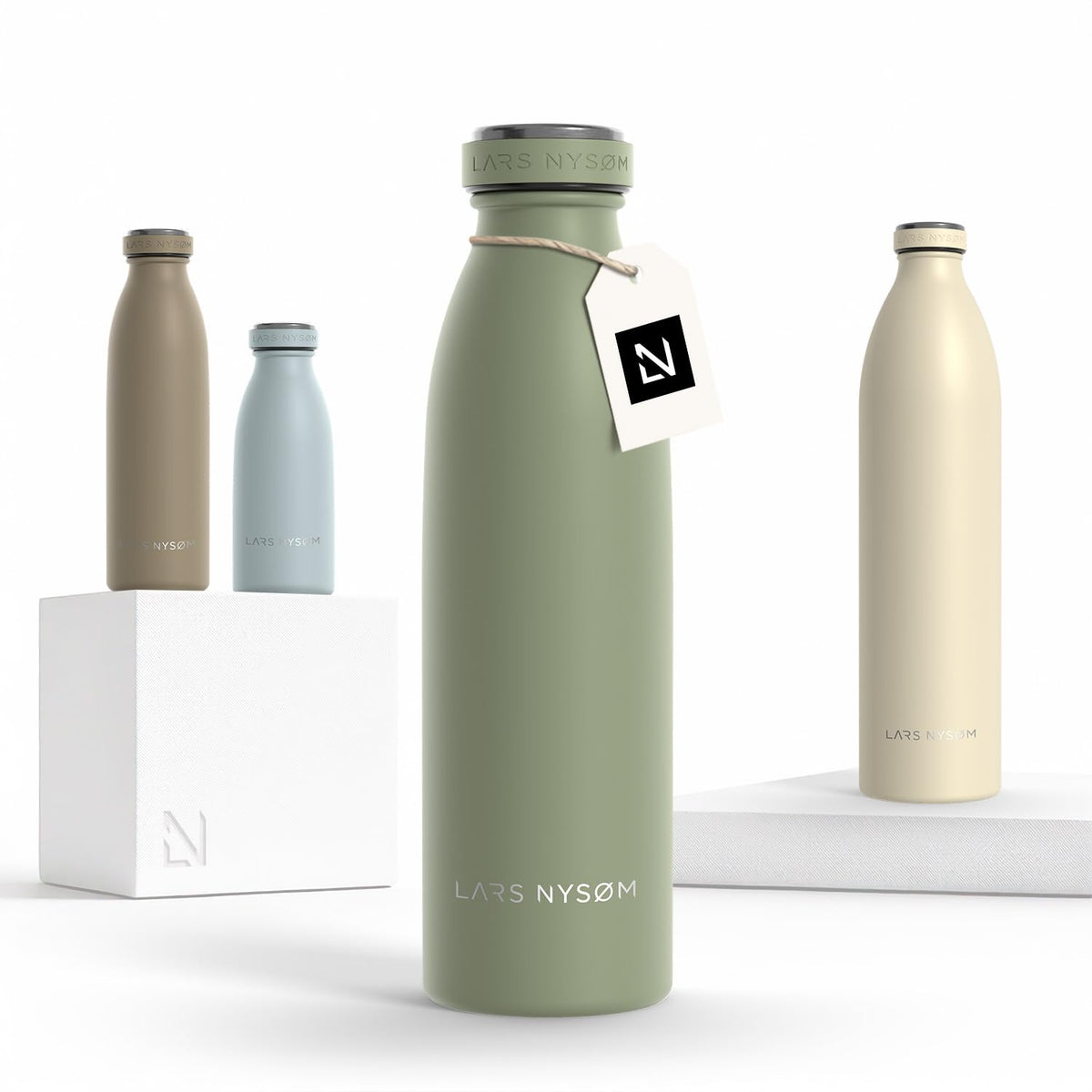 Stainless Steel Insulated Water Bottle 12oz 17oz 25oz 34oz 51oz