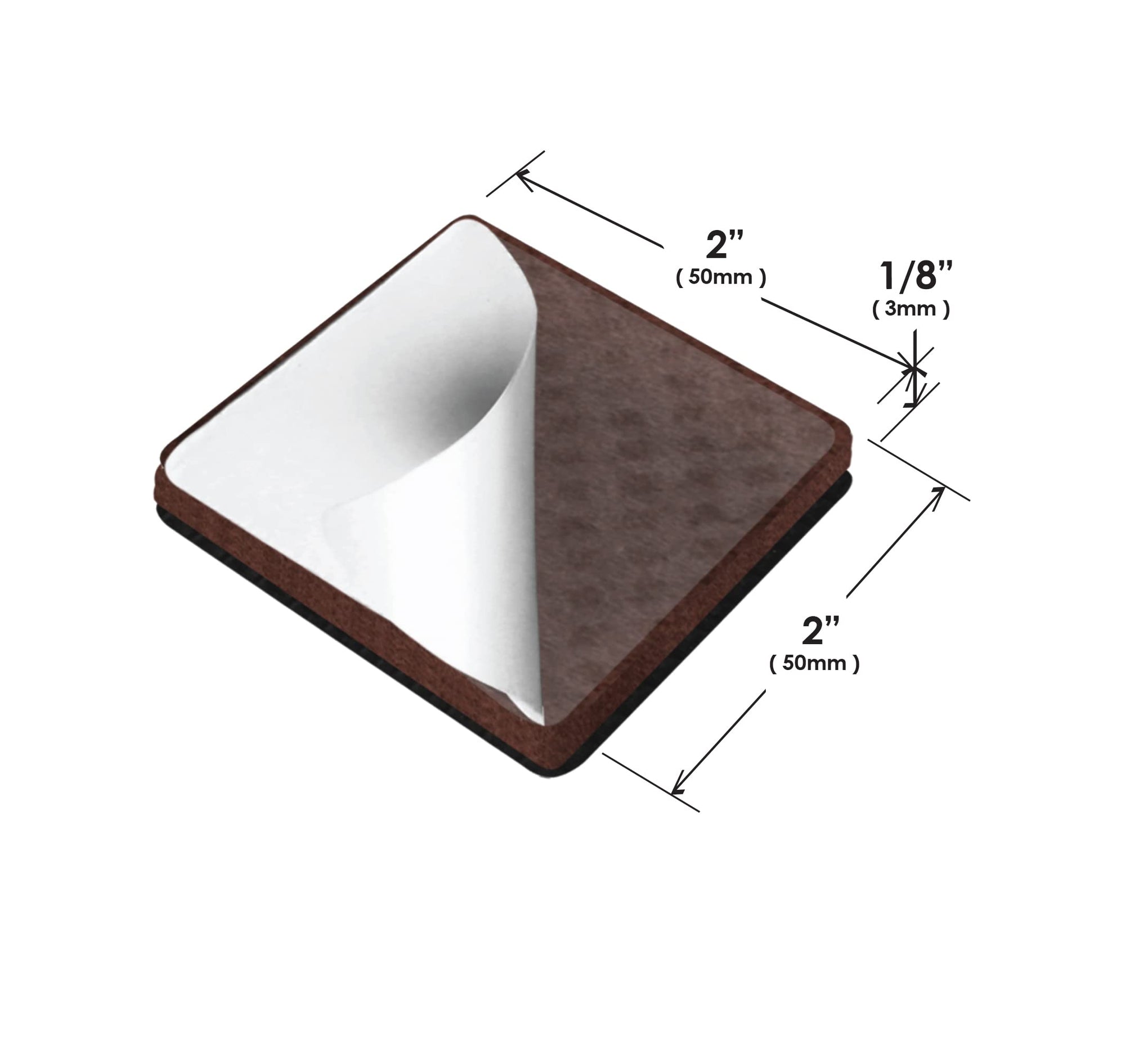 GorillaPads Non Slip Furniture Pads (8 Count)