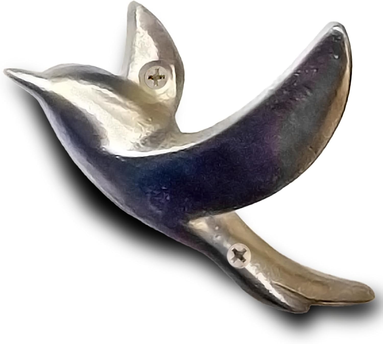 Flying Bird Iron Cast Decorative Bird Wall Mounted Coat Hooks (3 Count)