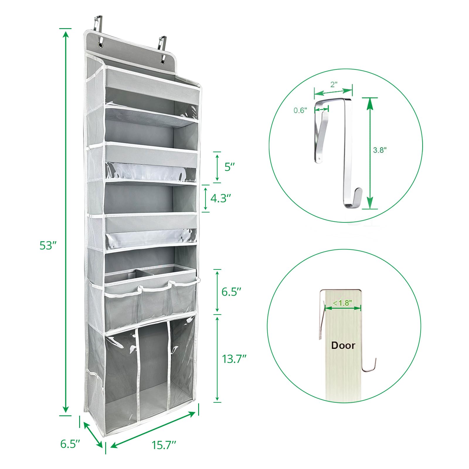 Door Hanging Storage Organizer