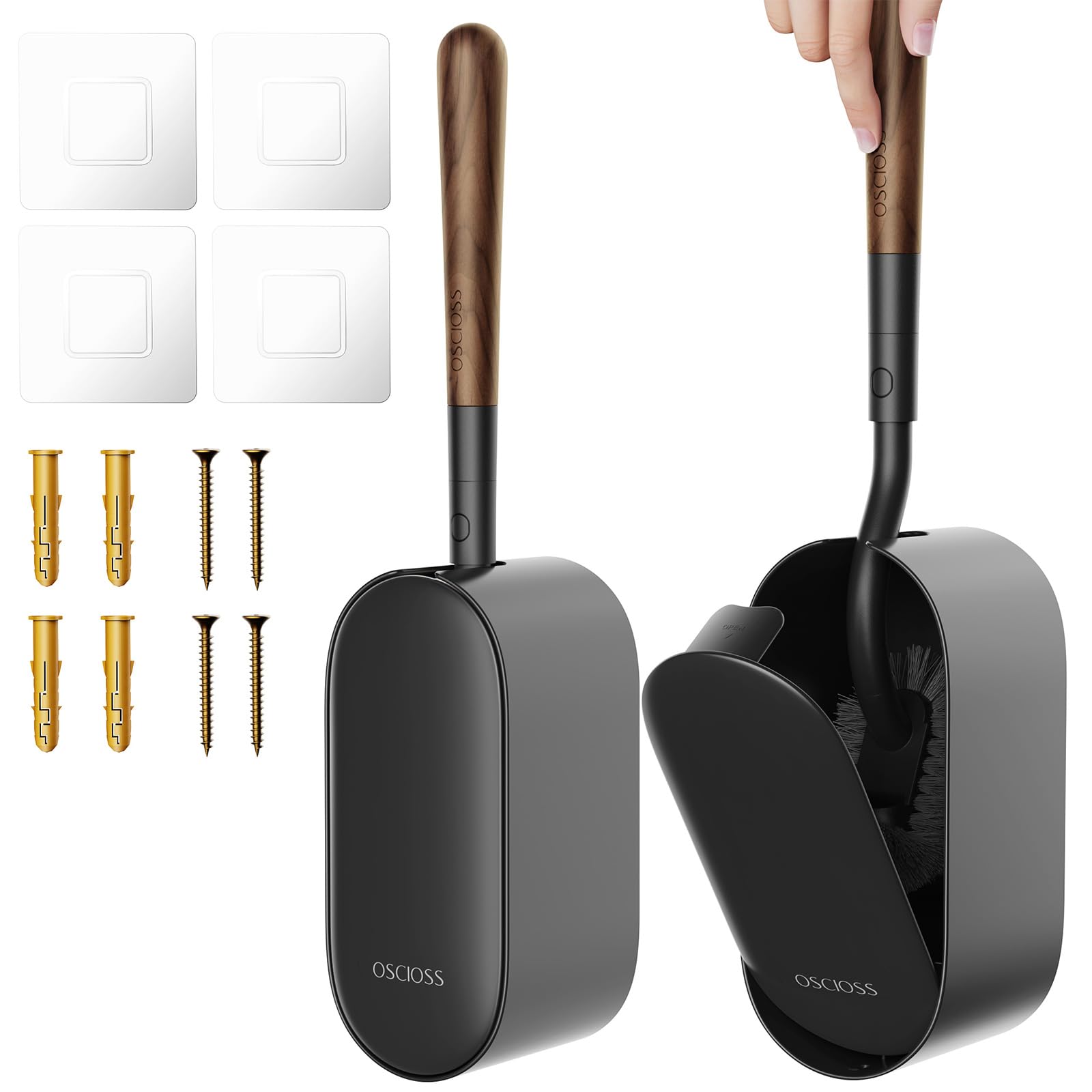Toilet Bowl Brush and Holder