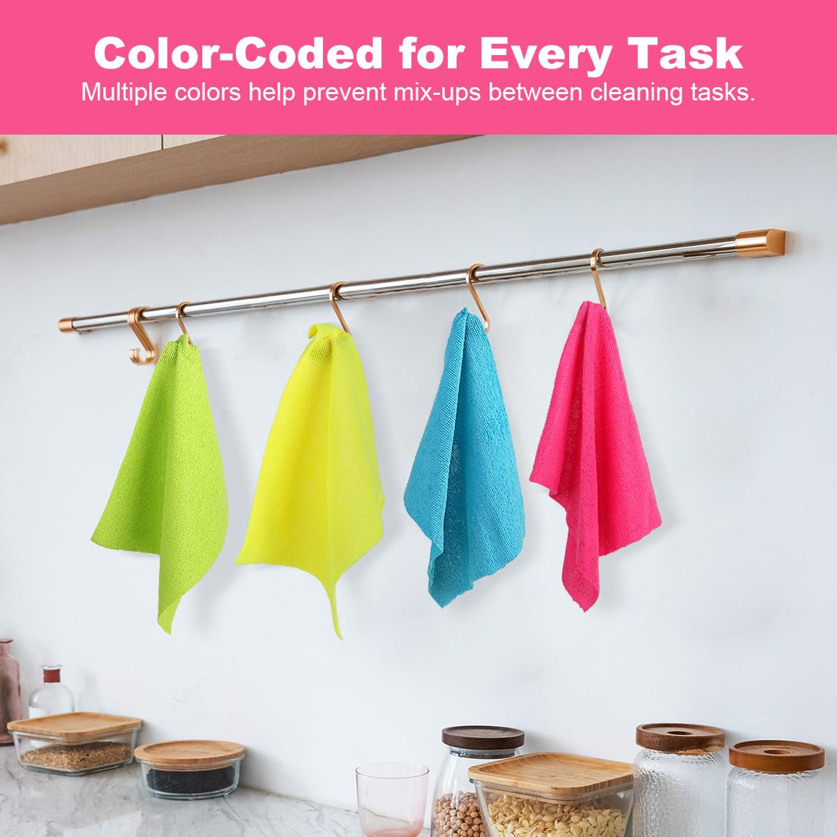 Microfiber Cleaning Cloth (120 Count)