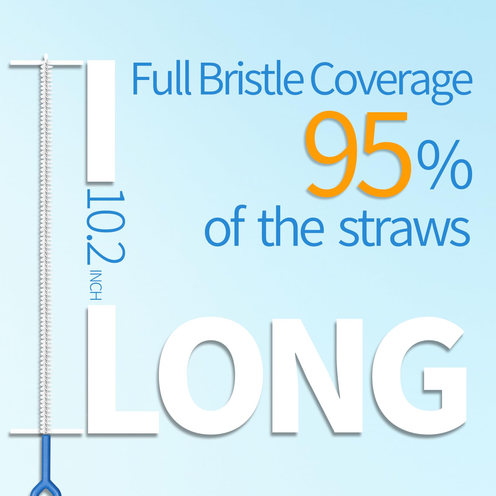 6 Pack Straw Cleaner Brush (6 Count)
