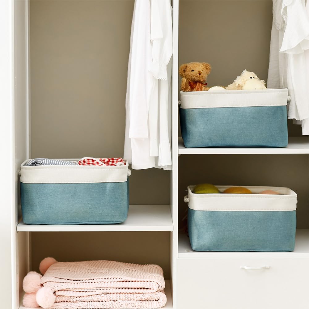 Fabric Storage Bin with Handles