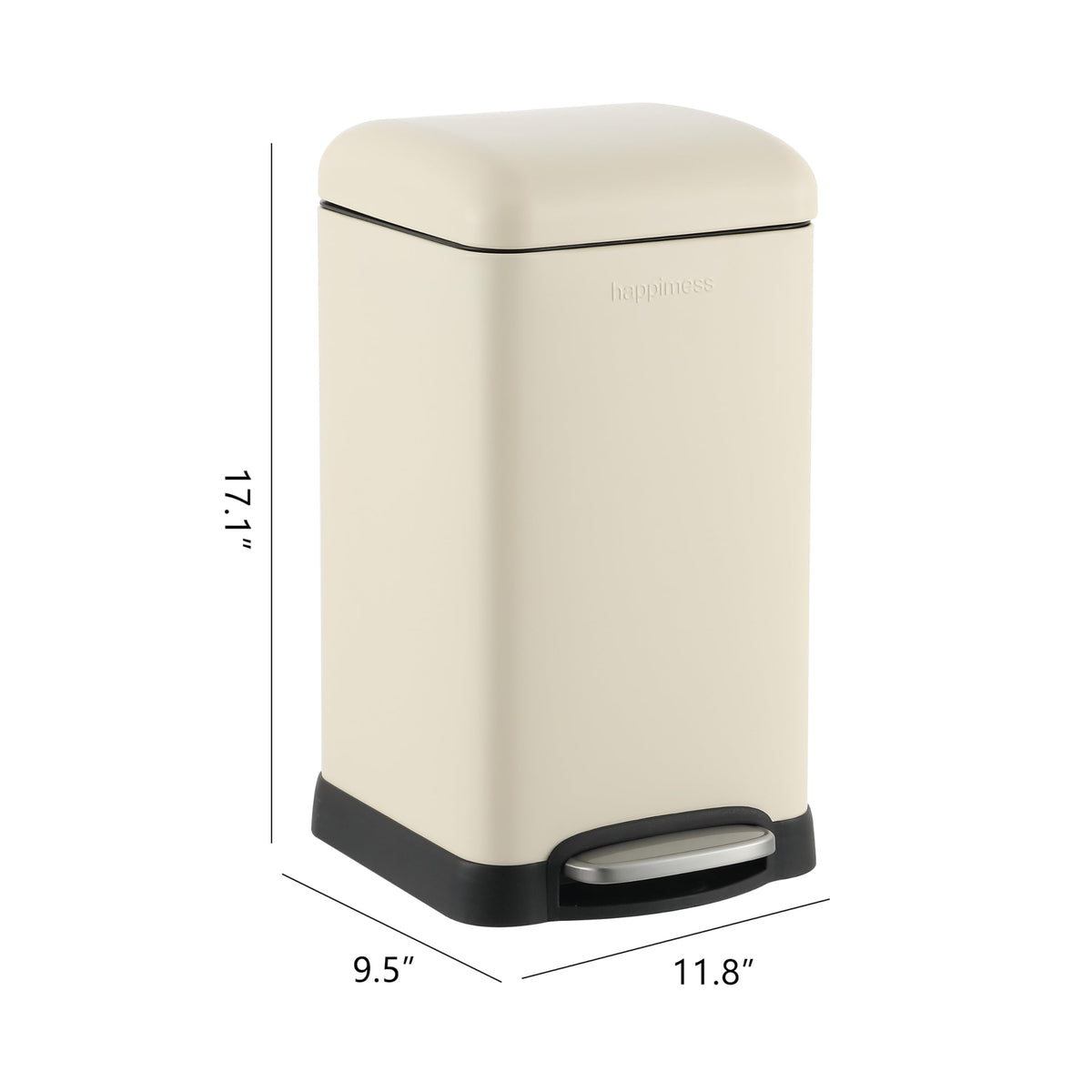 Betty Retro Mini 3.2 Gal Step Trash Can