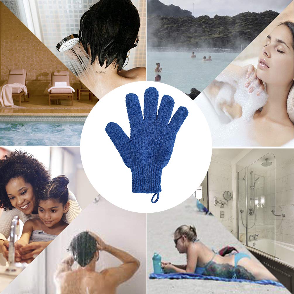 Bath Exfoliating Gloves Scrub (4 Count)