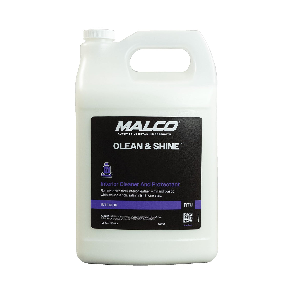 Clean and Shine Interior Car Cleaner and Dressing (128 Fl Oz )