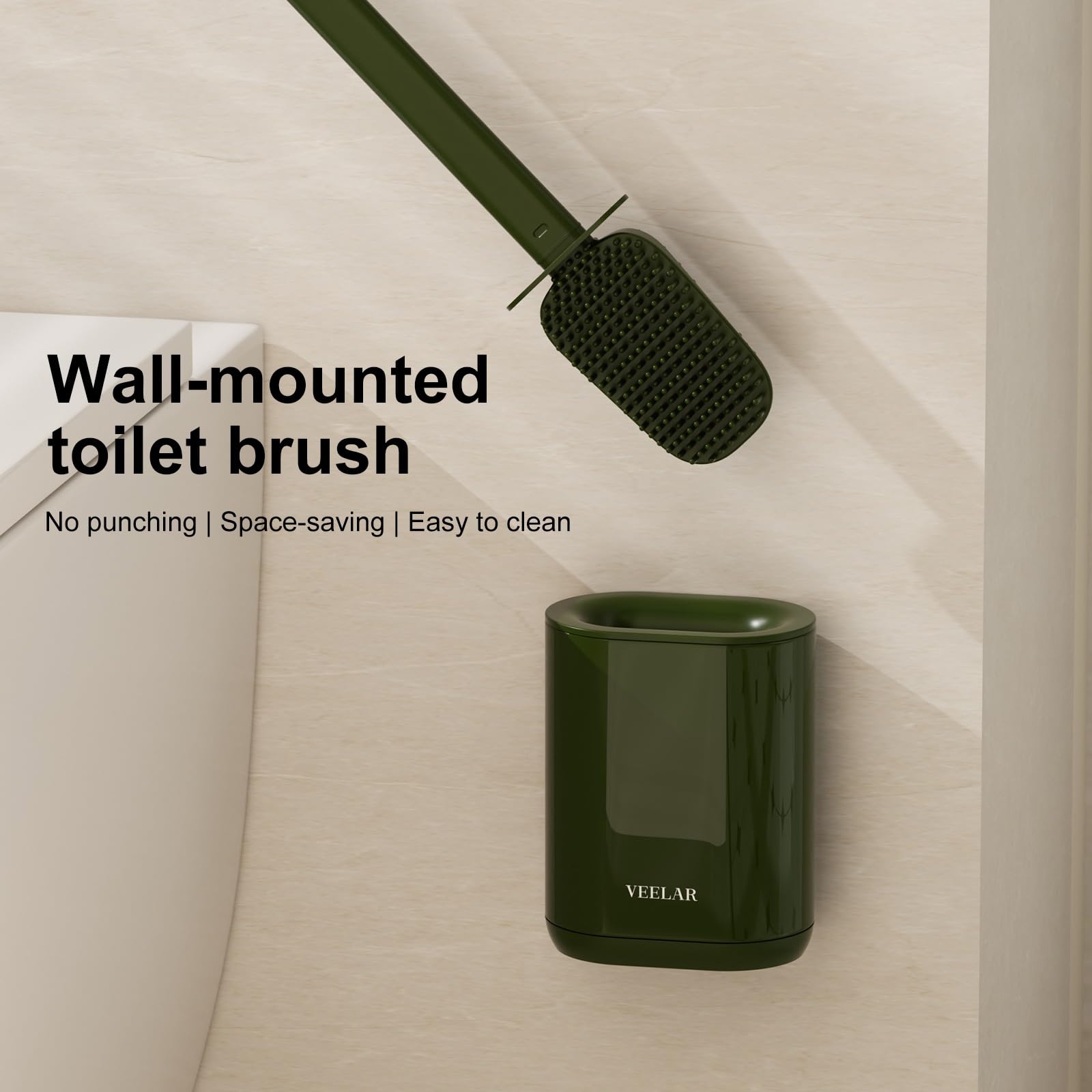 Toilet Brush and Holder Set