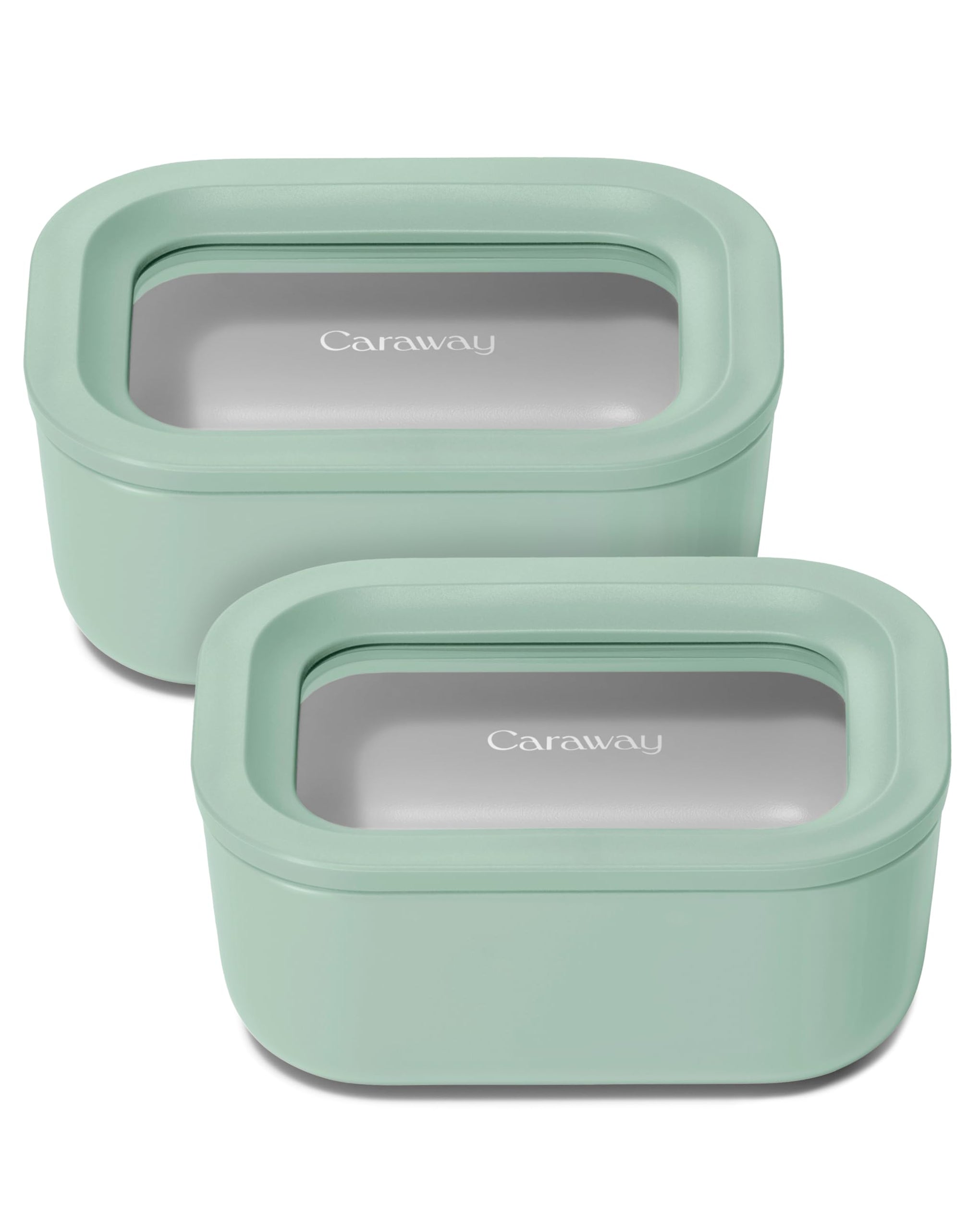 2 Piece Glass Food Storage Container Set (2 Count)