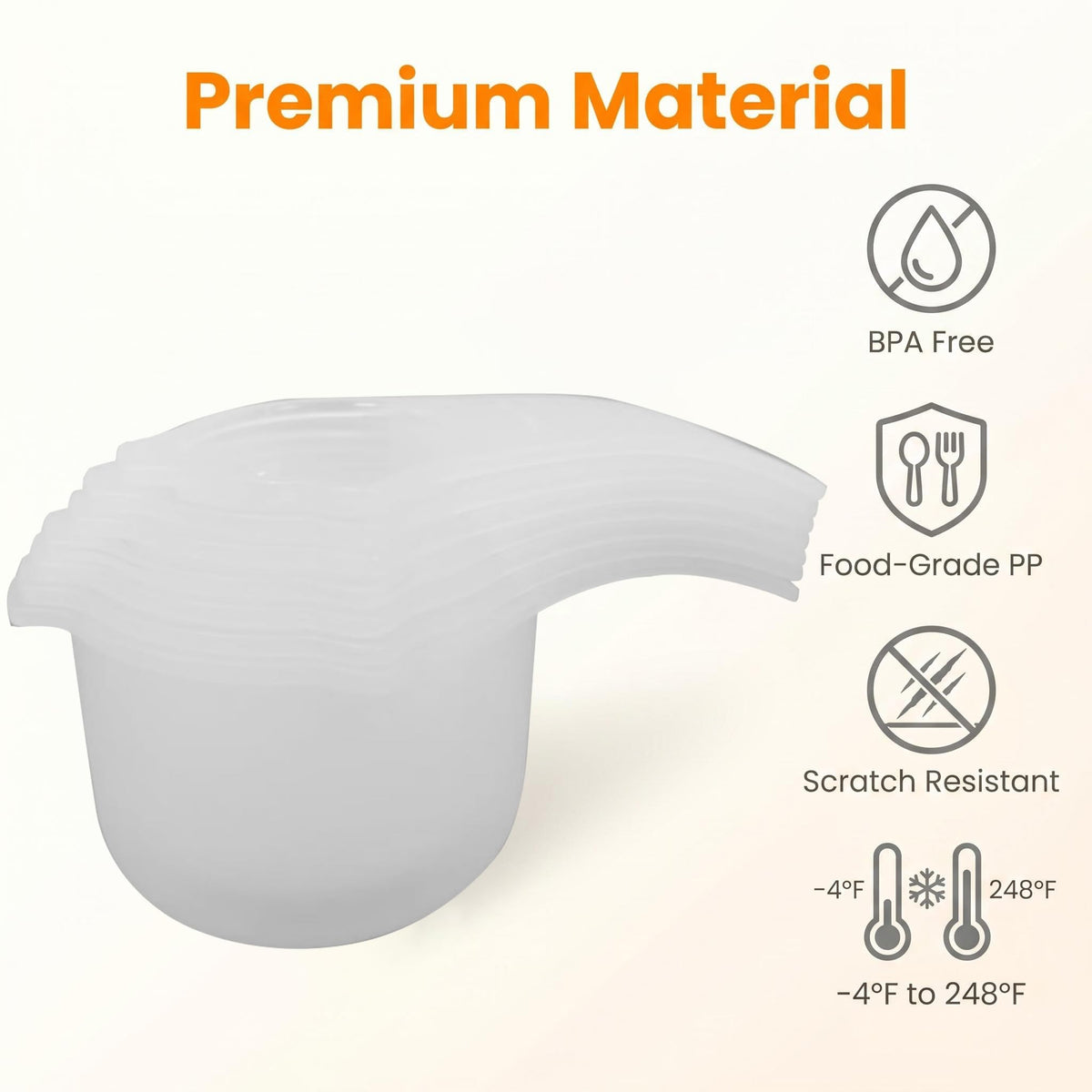 7 PCS Measuring Cups Set (7 Count)