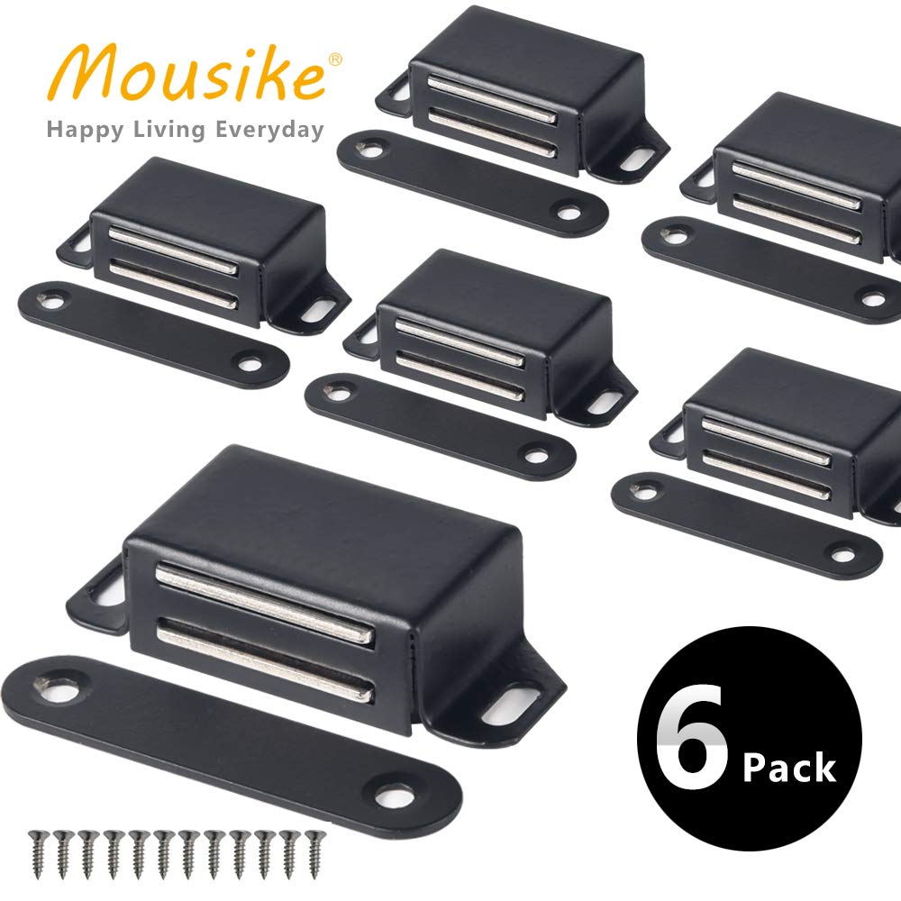 Cabinet Magnets 30lb Strong Catch for Kitchen Cupboard Door 6Pack (2 Count)