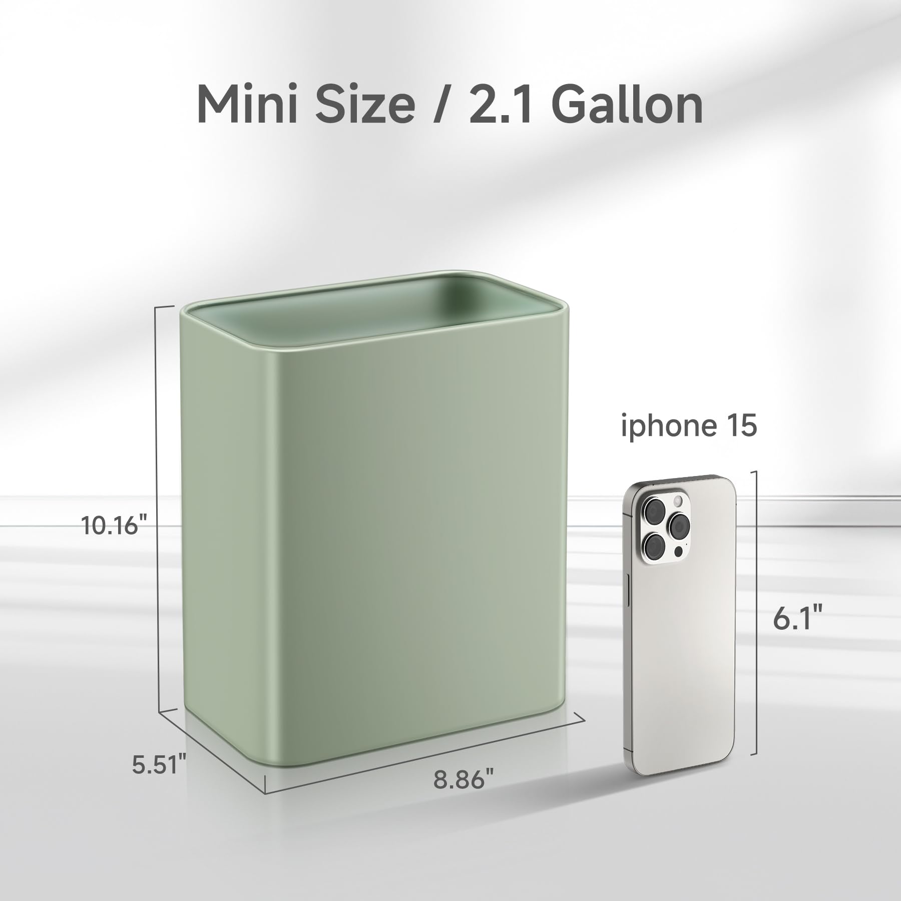 Small Bathroom Trash Can