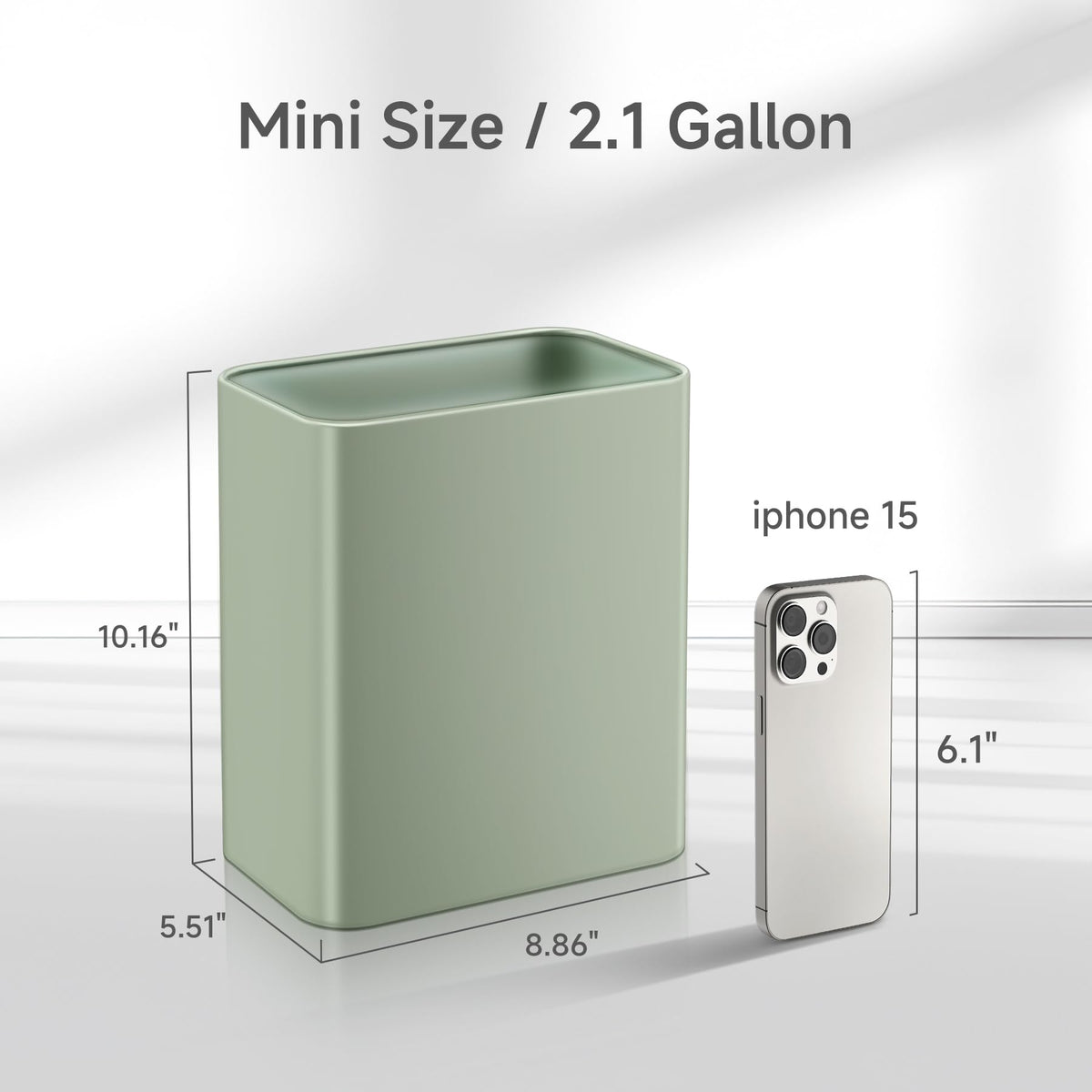Small Bathroom Trash Can