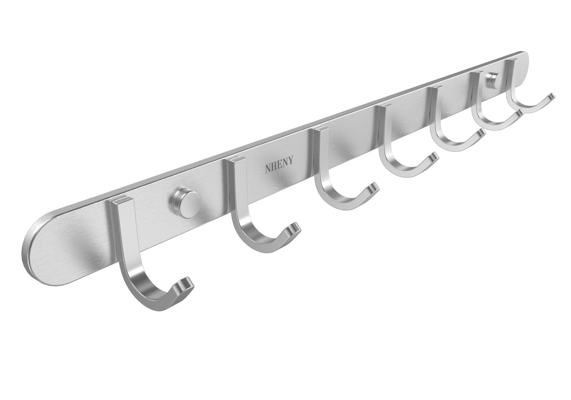 304 Stainless Steel Brushed Nickel Coat Hook Hanger Wall Mounted 17