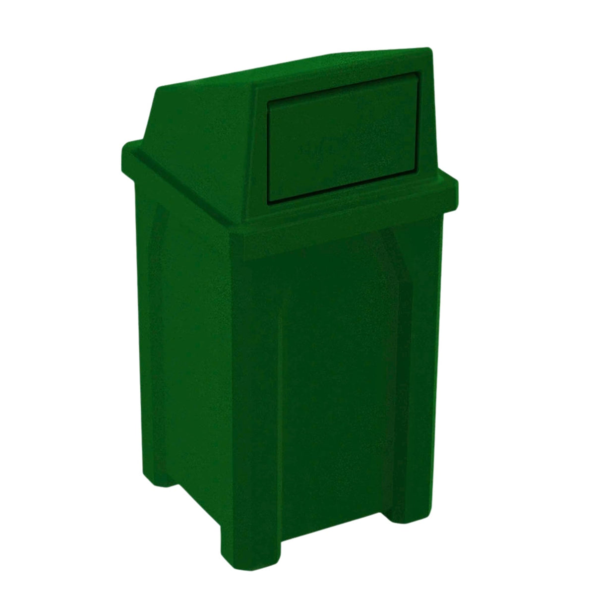 Campus Collection 32 Gallon Commercial Trash Can with Lid