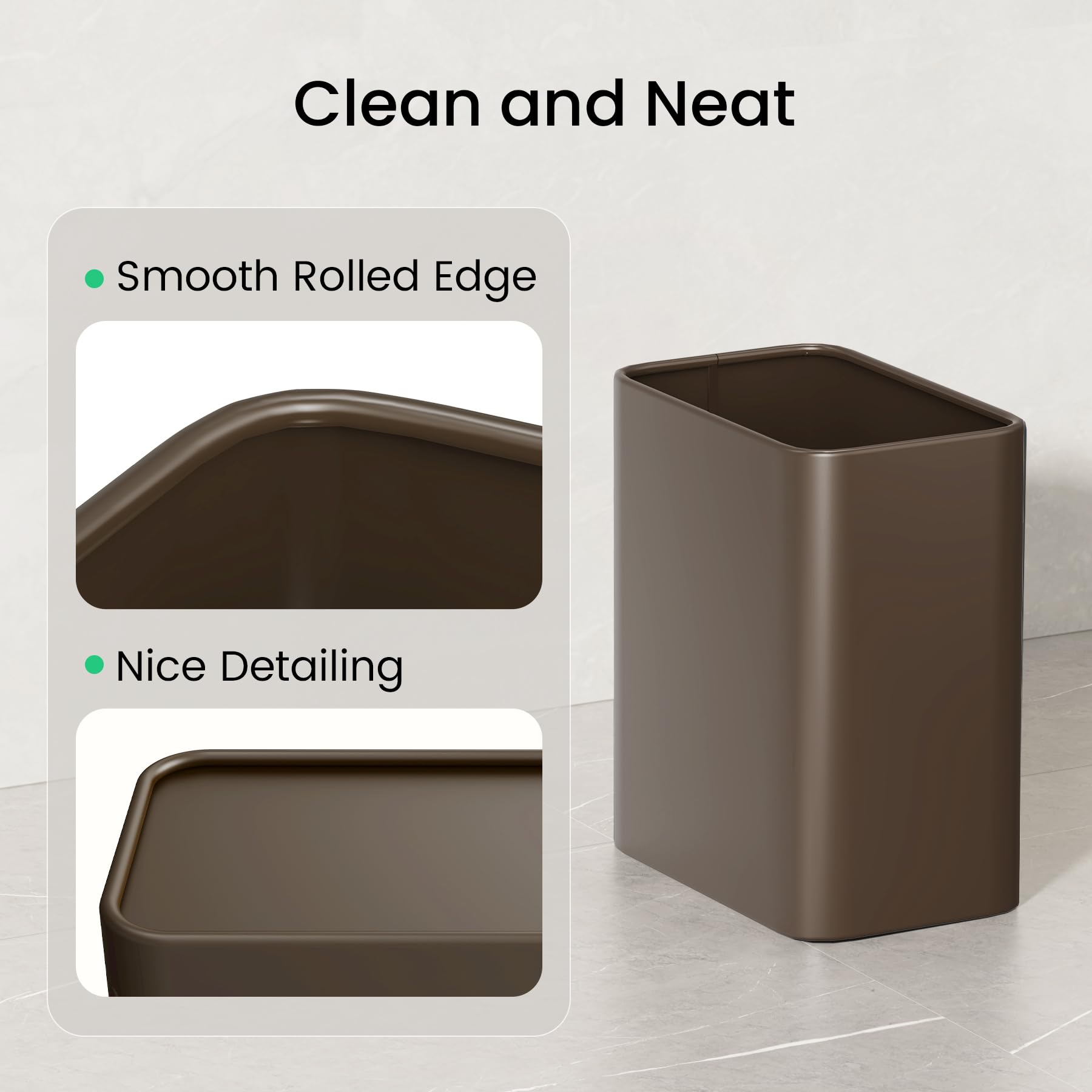 Small Bathroom Trash Can