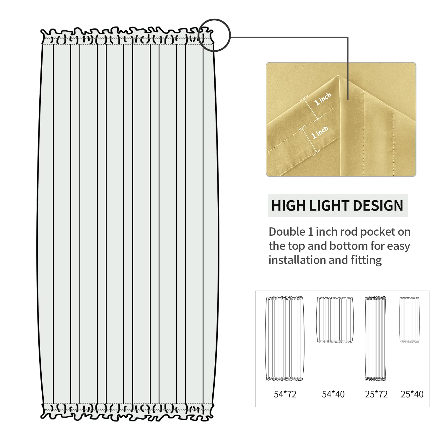 French Door Curtains