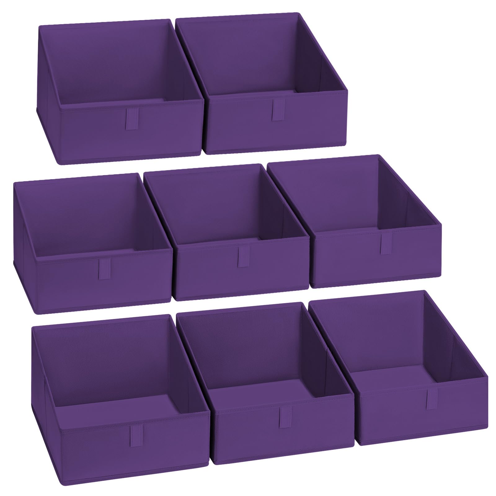 Closet Storage Bins 8 Pack (8 Count)