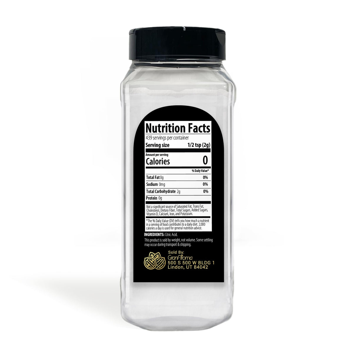 Citric Acid 1.94 Lb (31.04 Ounce)