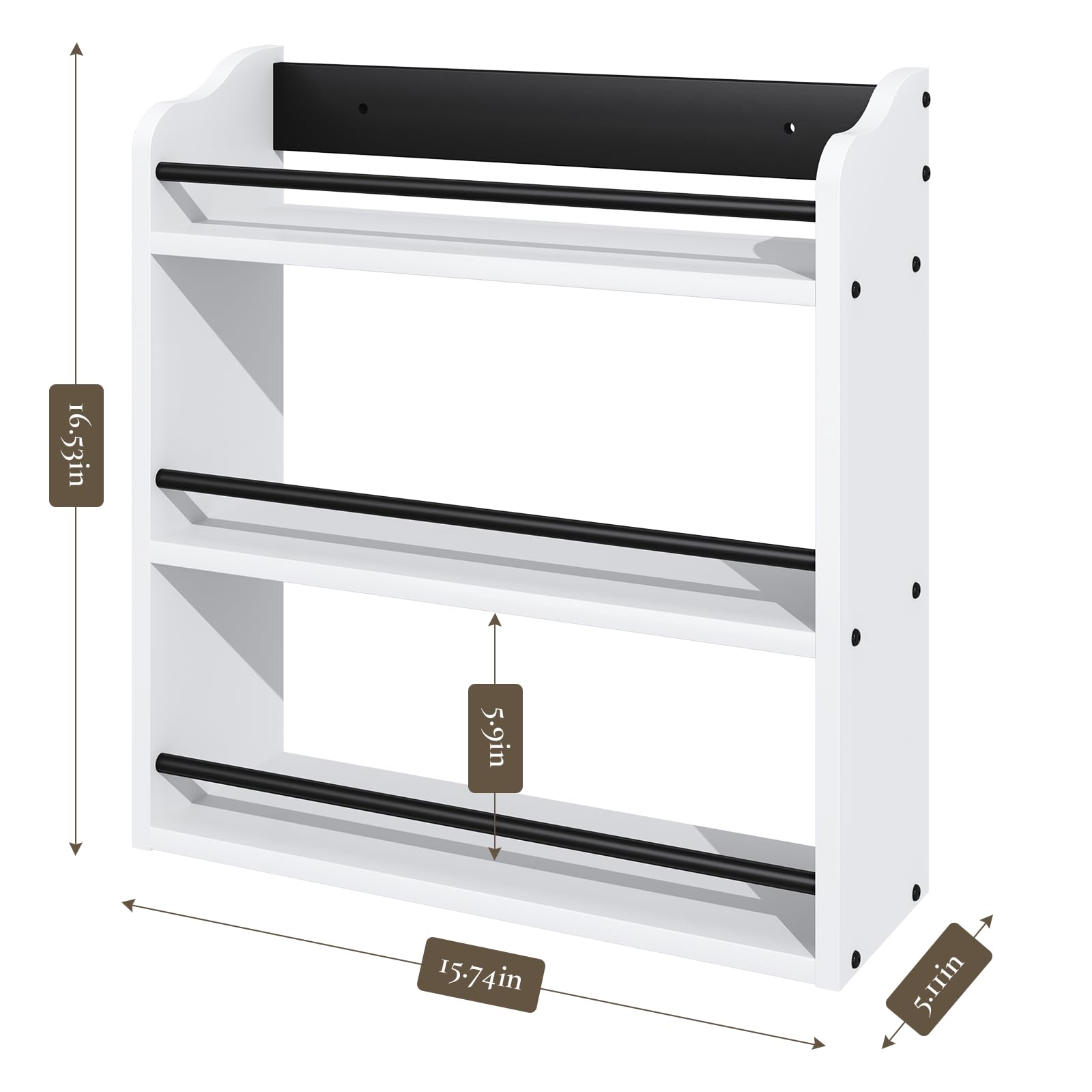 Spice Rack Wall Mount