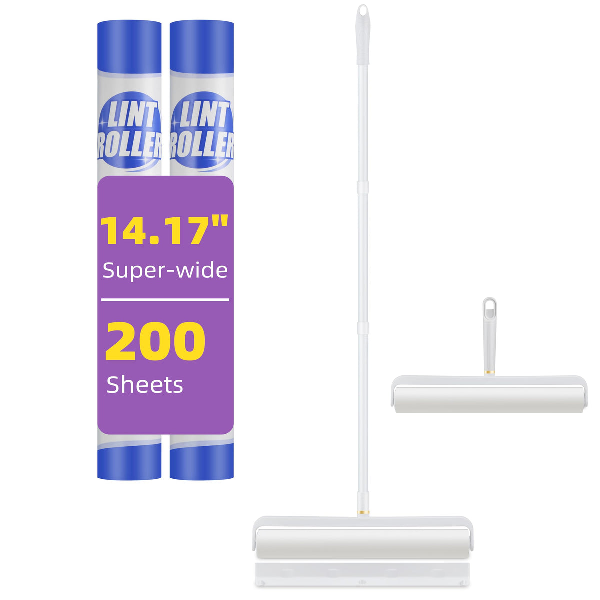 Extra Wide Lint Roller Kit