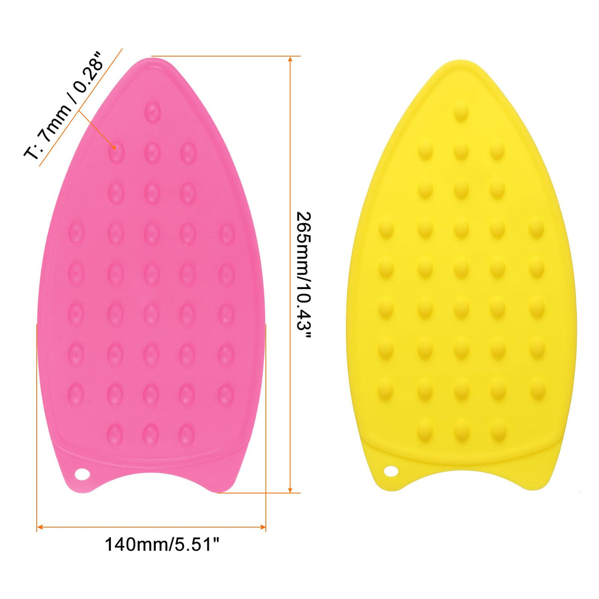 2pcs Silicone Iron Rest Pad