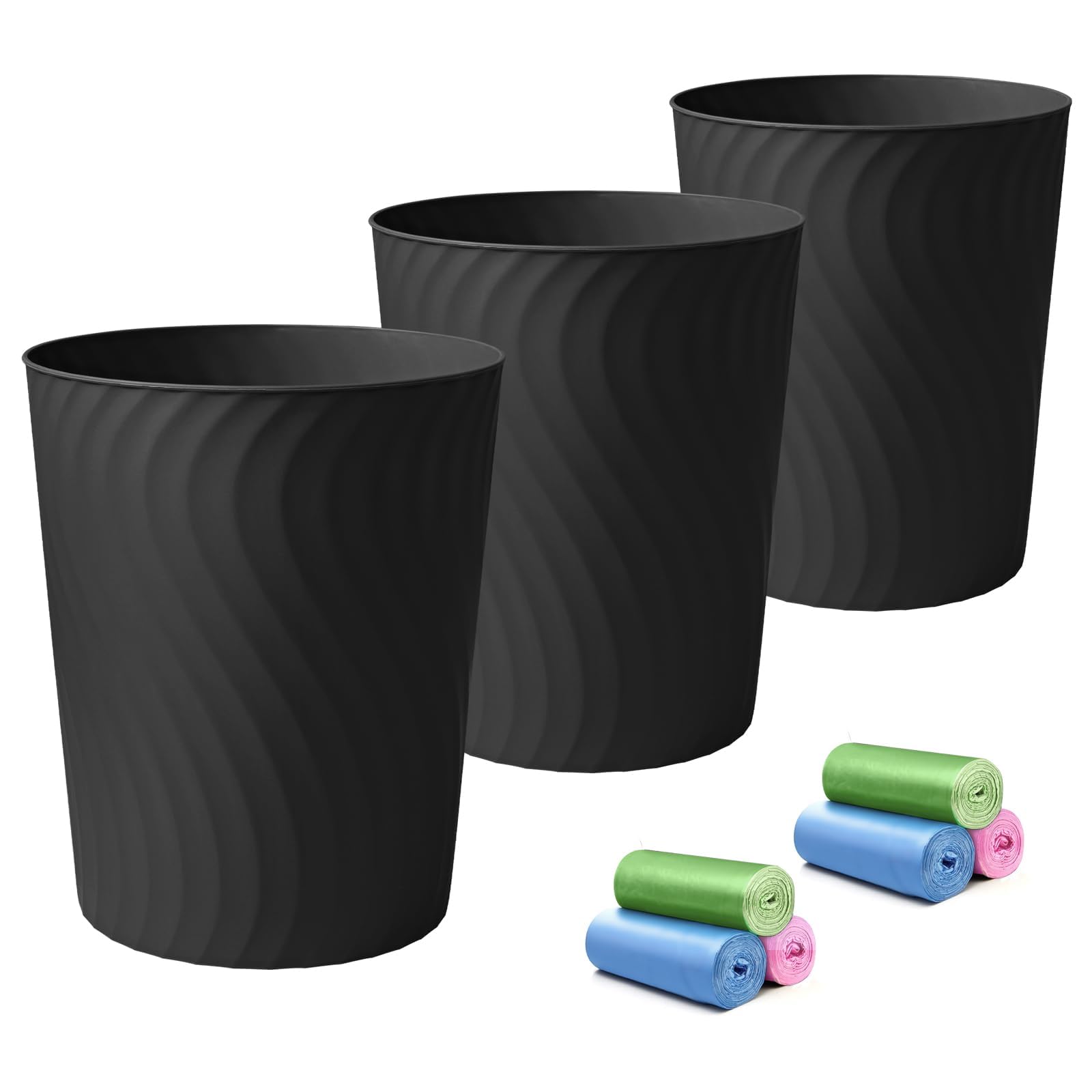 Small Trash Can (3 Count)