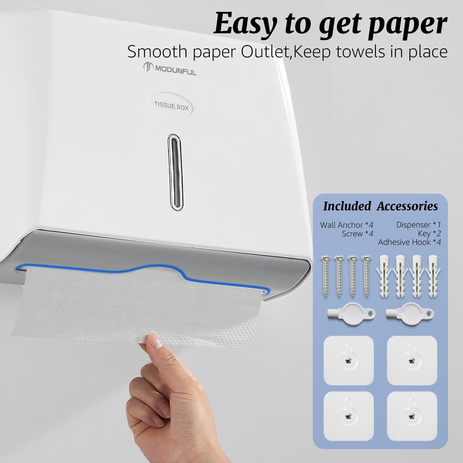 Wall Mounted Paper Towel Dispenser
