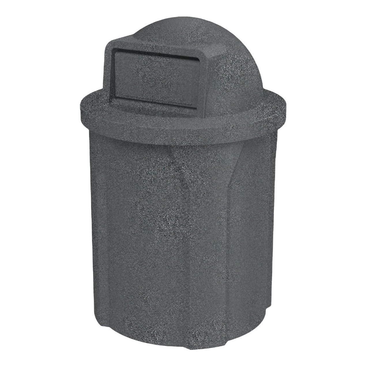 Campus Collection 42 Gallon Commercial Trash Can with Lid