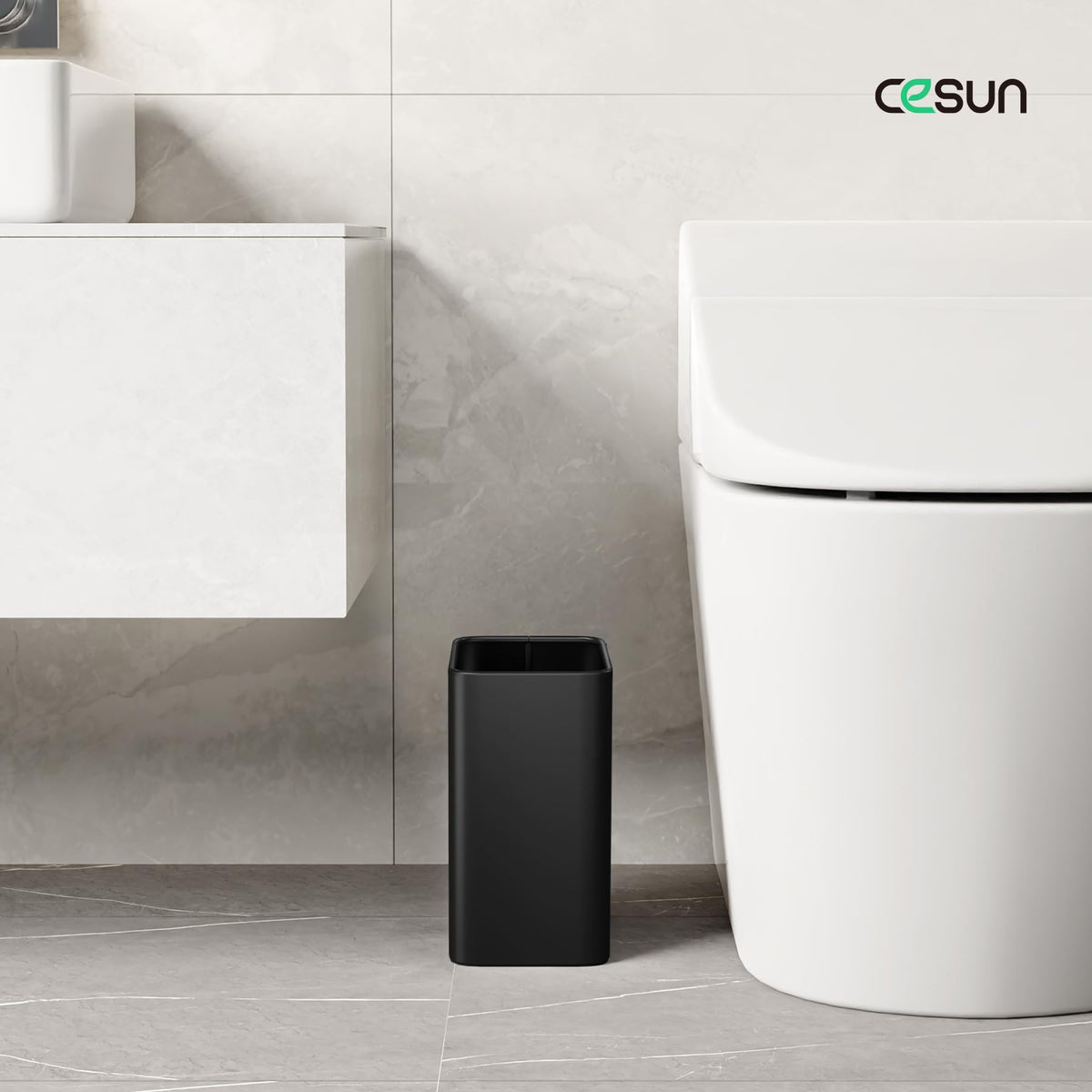 Small Bathroom Trash Can