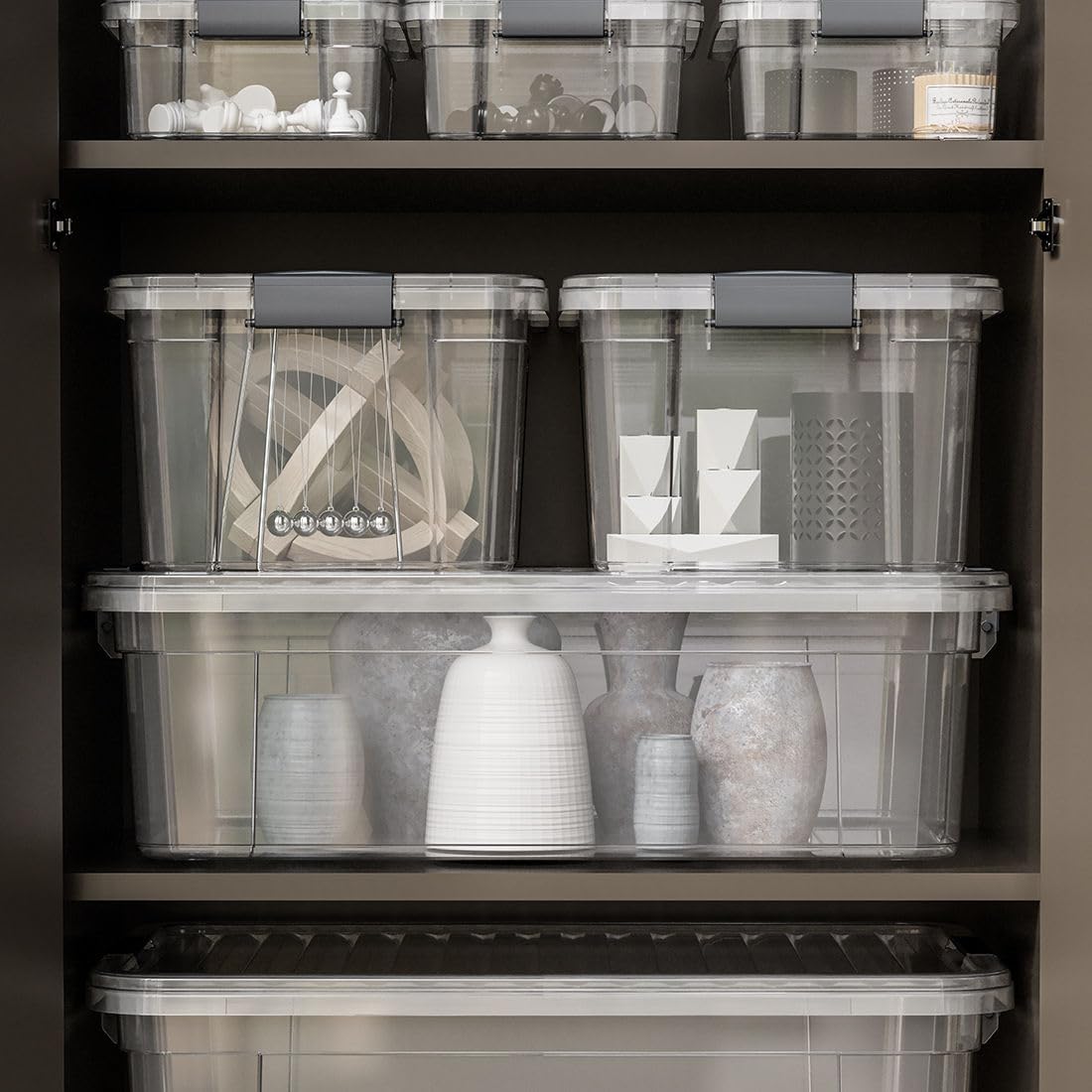 Storage Bins with Lids