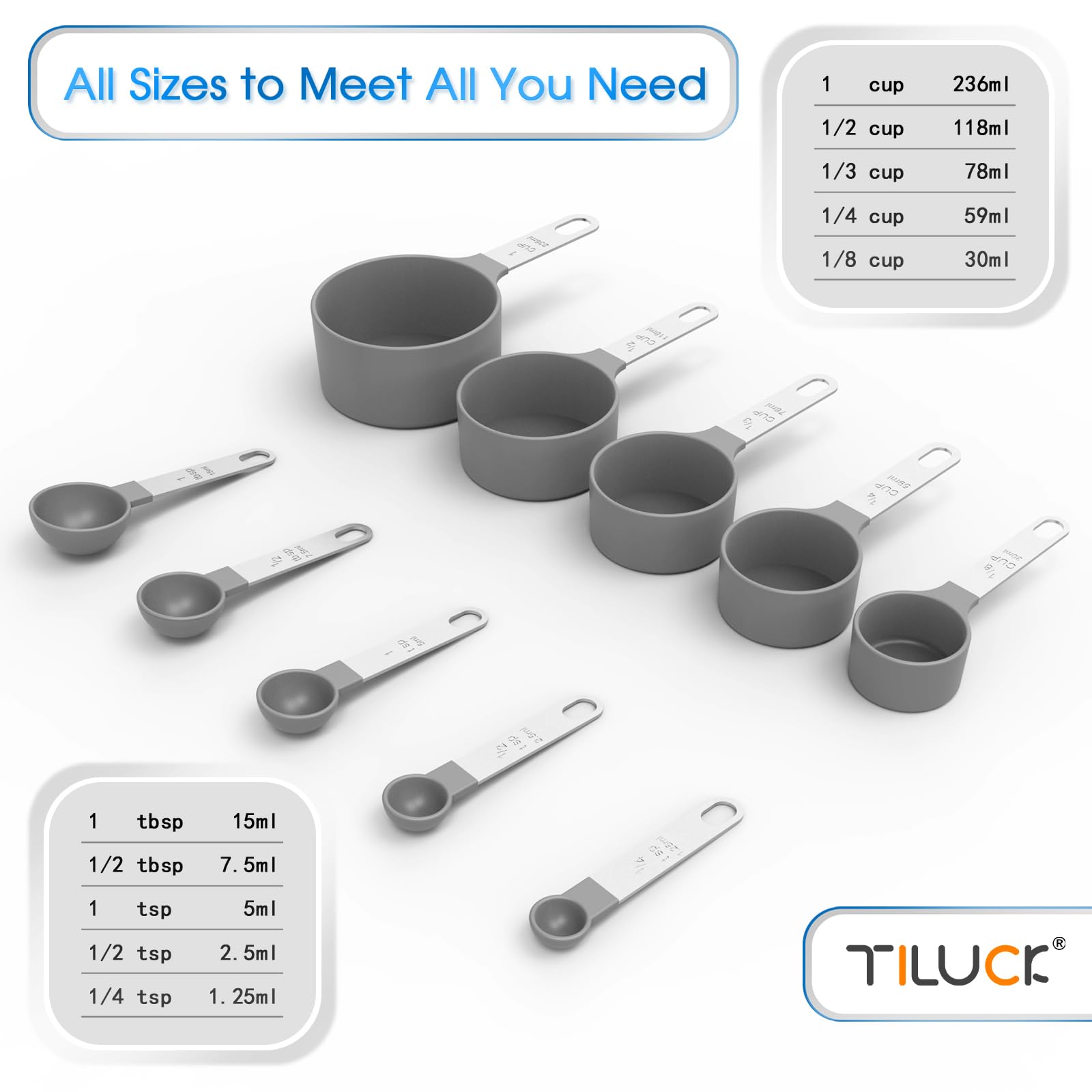 Measuring Cups & Spoons Set