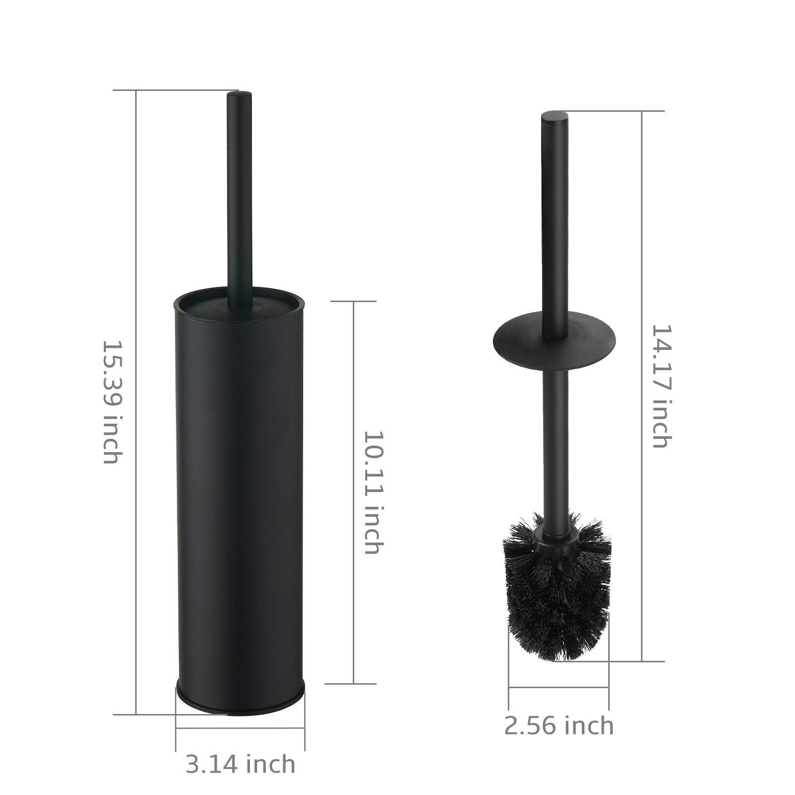 Stainless Steel Toilet Brush with Holder