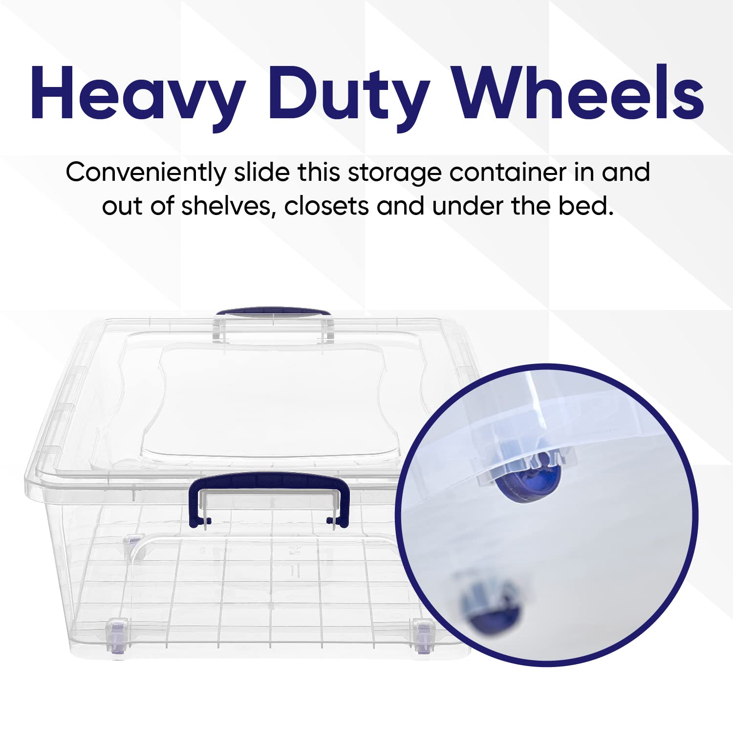 Storage Bins with Lids
