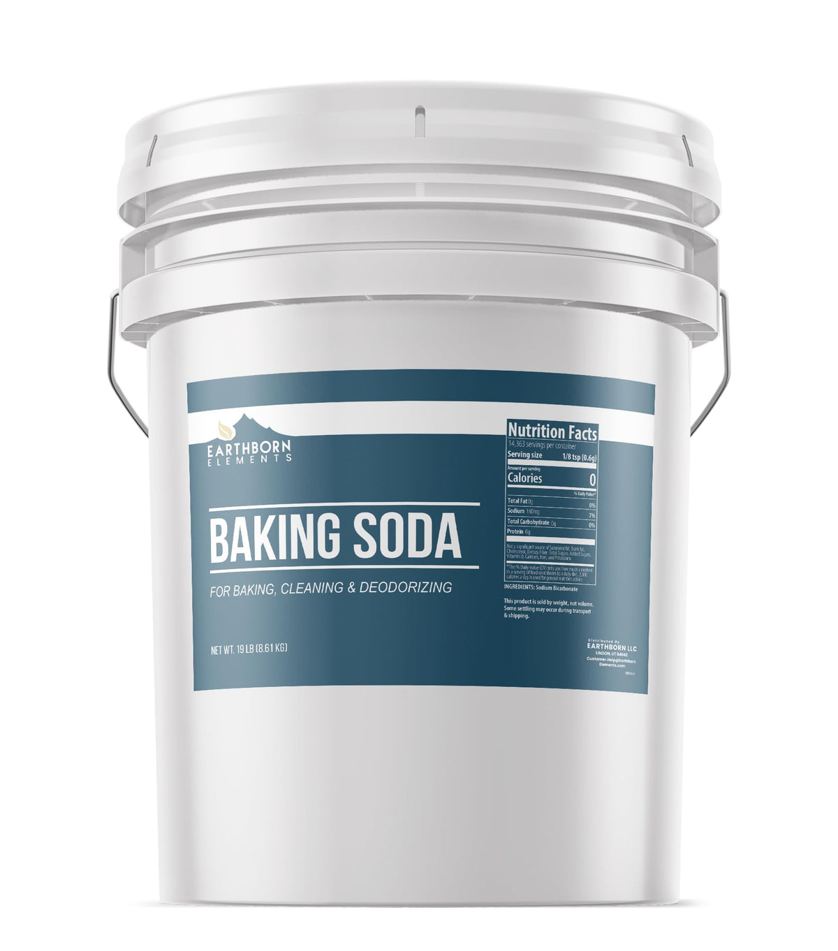 Baking Soda 2 Gallons (301.35 Ounce)