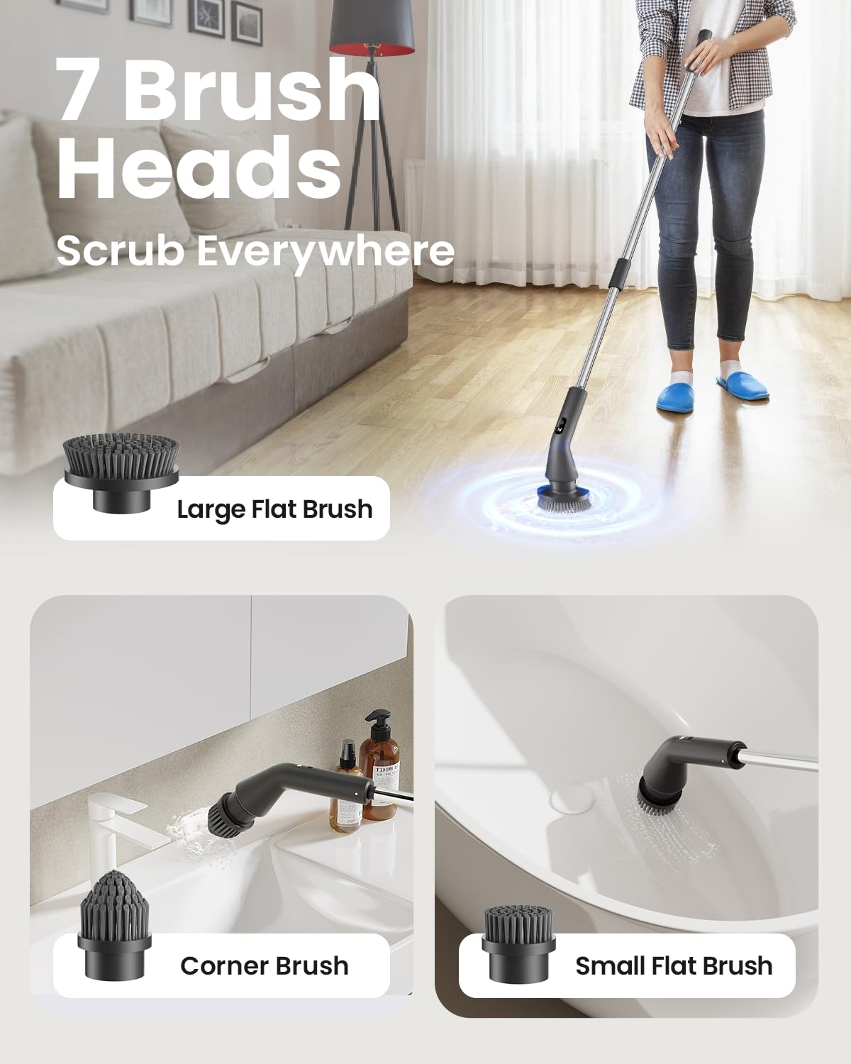 Electric Spin Scrubber