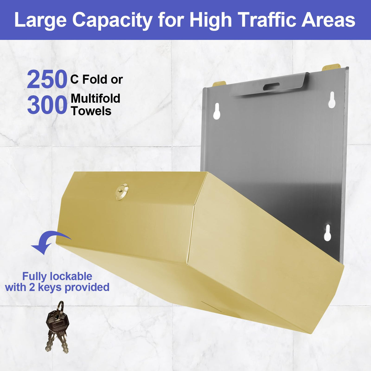 Paper Towel Dispenser Wall Mount