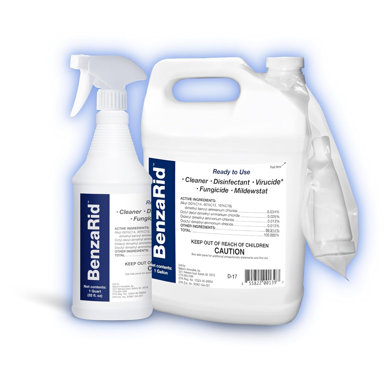 Pro Mold Killer Fungicide Disinfectant including Aspergillus Niger (160 Fl Oz)