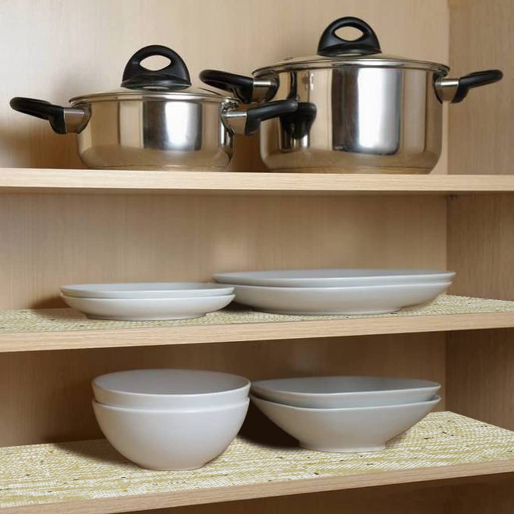 Shelf Liner 18" W x 96" L Cabinet Liners Non Adhesive (12 Sq Ft)